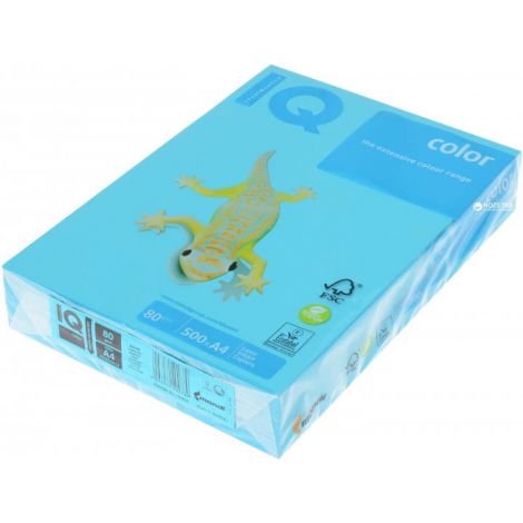 Papier ksero A4/500/80g Mondi IQ niebieski morski